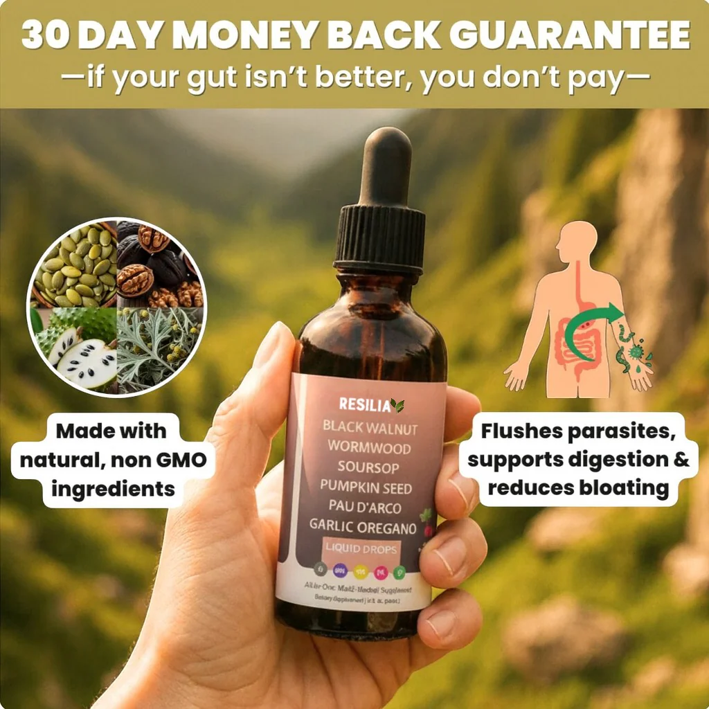 Resilia® Black Walnut Wormwood Parasite Cleanse